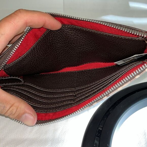 DANA BAUCHMAN ZIP WALLET WRISTLET FTL-10-111 - Picture 4 of 6